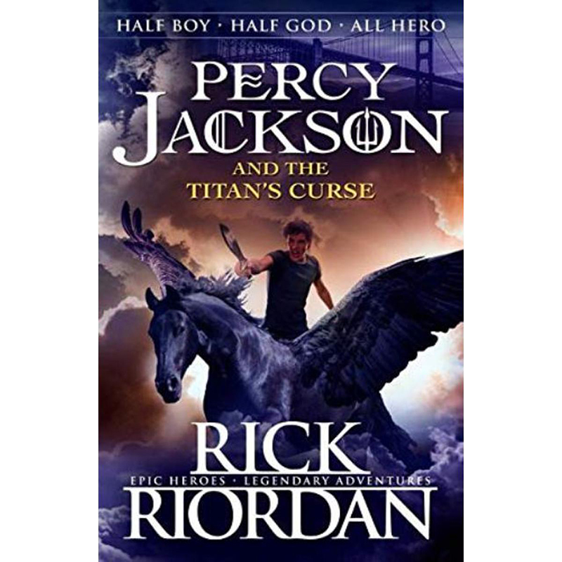 Picture of Percy Jackson 3 : The T i t a n s C u r s e Paperback – Bangladeshi  White Paper Print