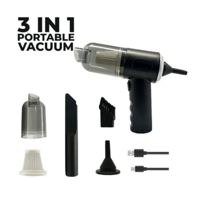 Picture of Portable Handheld Wireless Car and Household Vacuum Cleaner – Compact Design with Powerful