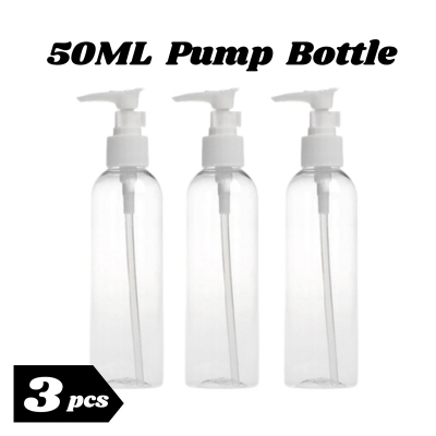 Picture of Pump Spray Bottle 50ml - White 3 Pcs
