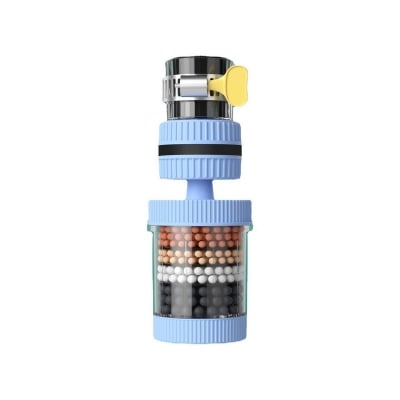 Picture of Removable and washable six-layer household faucet filter universal splash-proof shower water saver kitchen tap water filter
