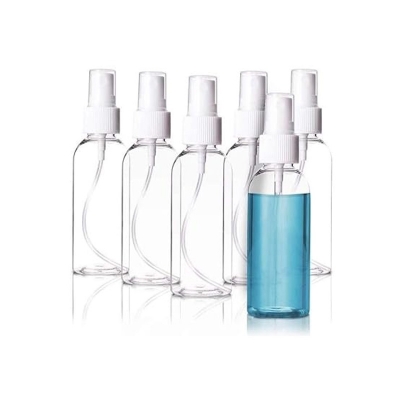 Picture of 50ml Spray bottle Transparent plastic bottle- 4 pcs