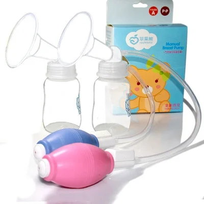 Picture of 1 Set Brest Pump Manual Control Valve Mom Breastfeeding Baby Milk Suction Feeding Newborn Bottle