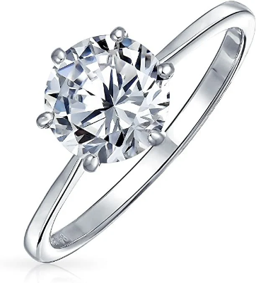 Picture of Snow Style Classic Zirconia Diamond Shape Stone Ring Multi Colour
