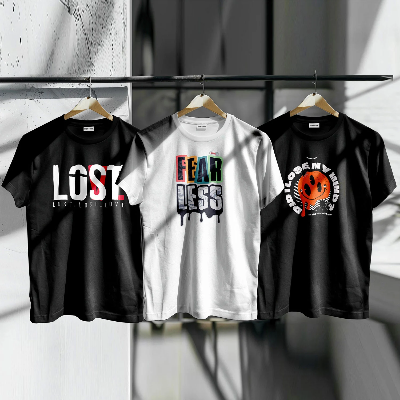 Picture of Unique Design Cotton T-Shirt 3-Piece Combo Pack