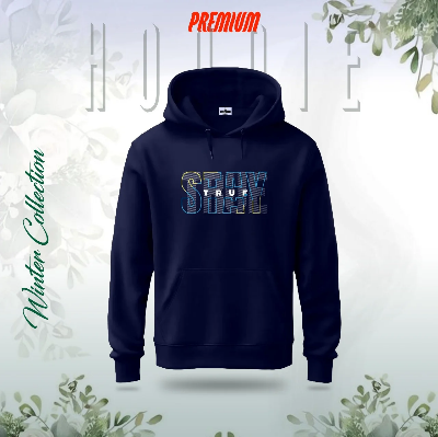Picture of "Stay True" Men's Premium Hoodie (Nevi Blue)