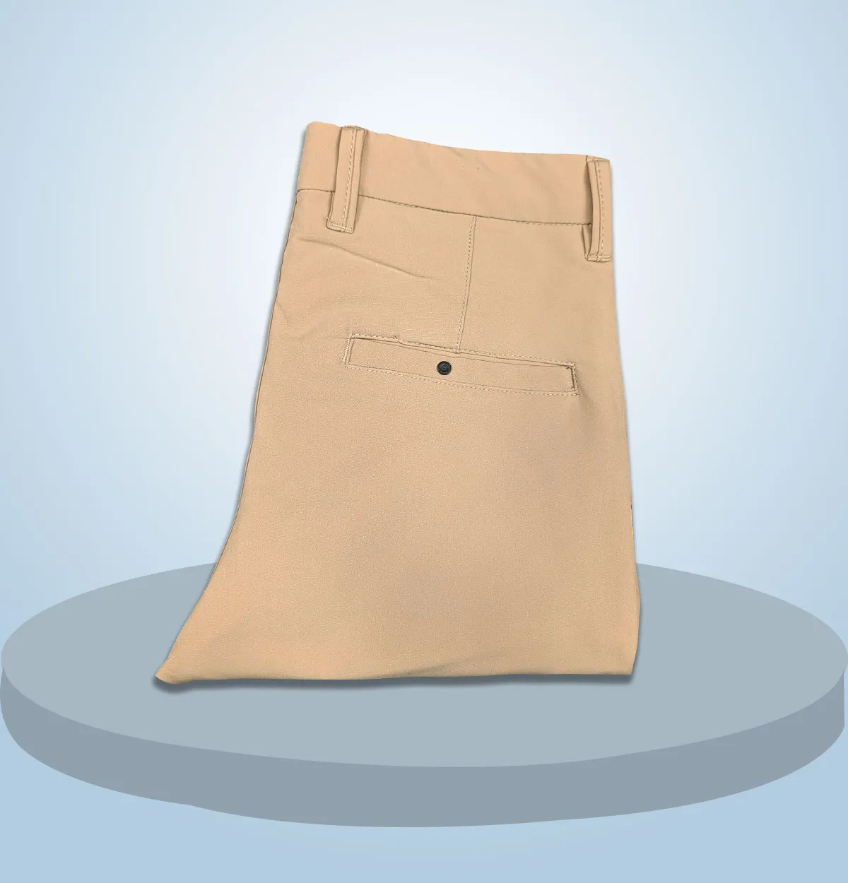 Picture of Premium Shirt & Pant Combo (Formal / Casual) (Ocean Blue & Khaki)