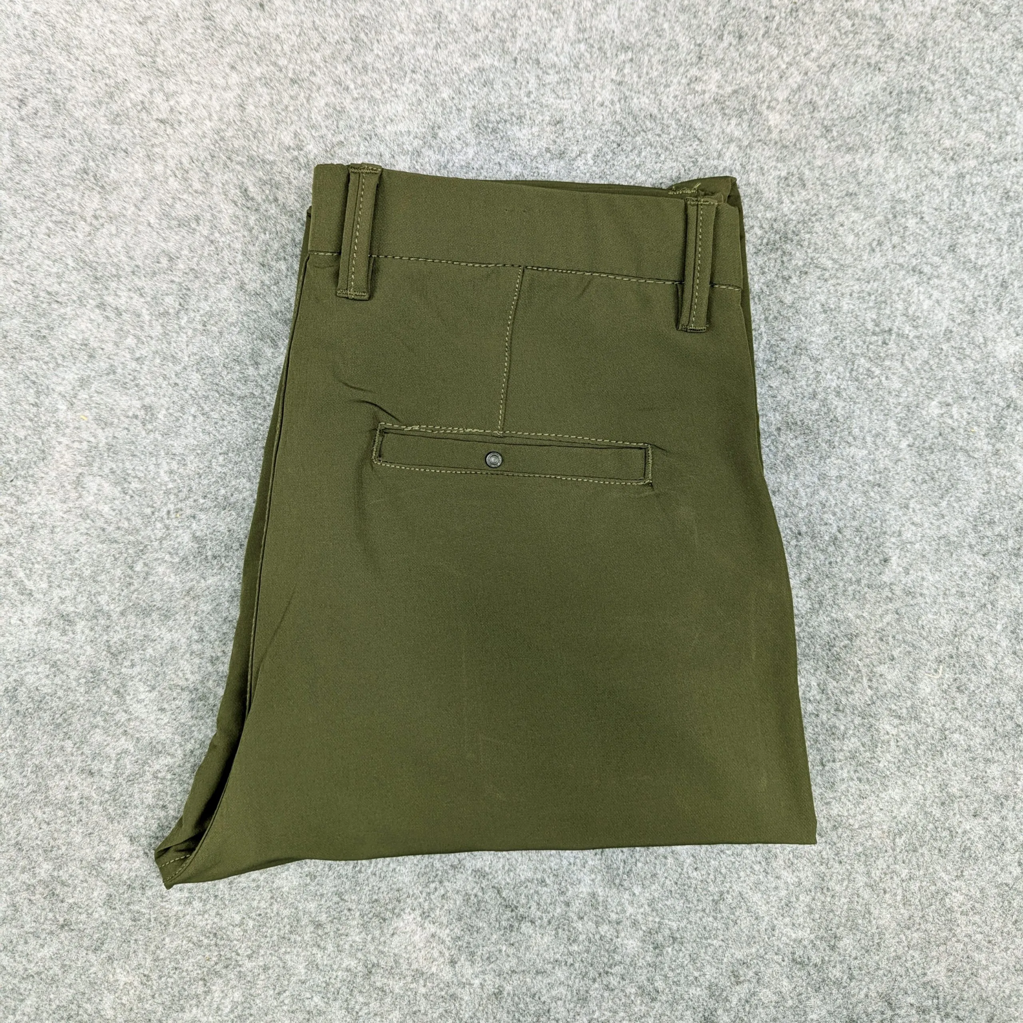 Picture of Premium Shirt & Pant Combo (Formal / Casual) (White & Olive)
