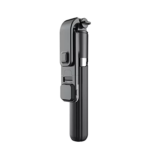 Picture of Q07 Foldable Mini Tripod & Selfi Stick with LED Light Bluetooth Remote Shutter