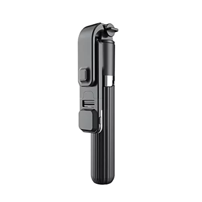 Picture of Q07 Foldable Mini Tripod & Selfi Stick with LED Light Bluetooth Remote Shutter