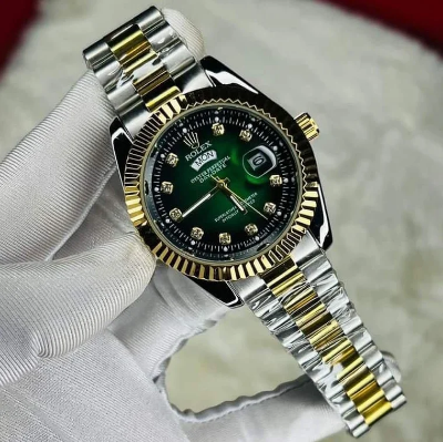 Picture of Rolex Quartz Movement Stainless Steel Analog Watch for Men
