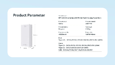 Picture of Remax RPP-310 Dinba Series 65W PD+QC Fast Charging Power Bank