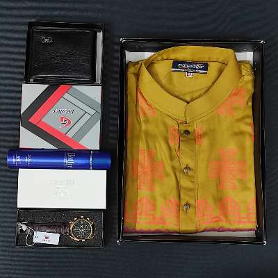 Picture of Kaiser Cotton Stylish Full Sleeve Shirt (Sky)