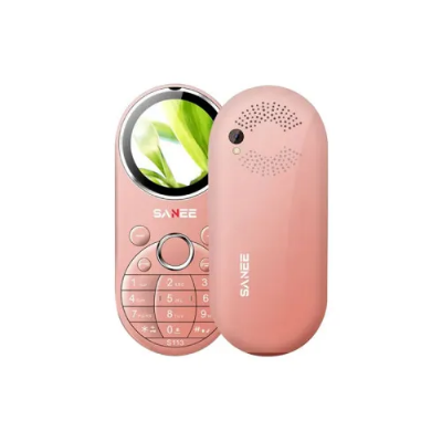 Picture of Sanee S113 Dual Sim Stylish Button Phone (pink)
