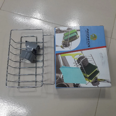 Picture of Stainless Steel Rack Kitchen Sing Organizer Holder-1Pcs