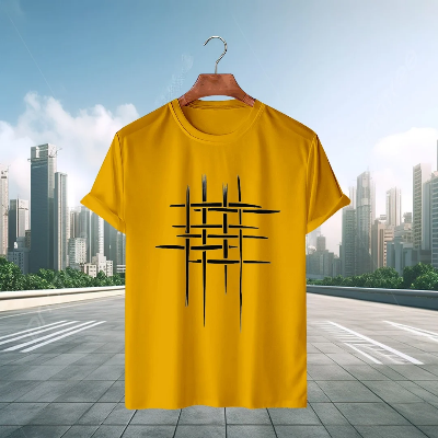 Picture of Half Sleeve Mesh T-shirt For Men