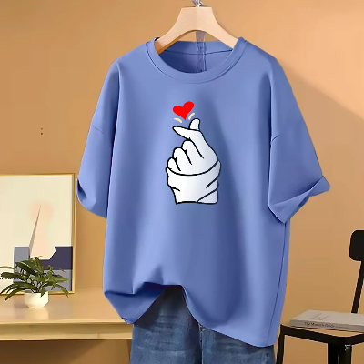 Picture of Lovely Drop shoulder T-shirt for Women