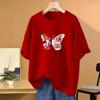 Picture of Lovely Drop shoulder T-shirt for Women