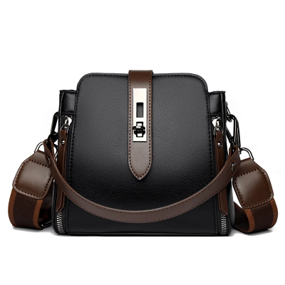 Picture of High-quality Messenger Bags For Women Luxury Crossbody Shoulder Bags Female(Black)