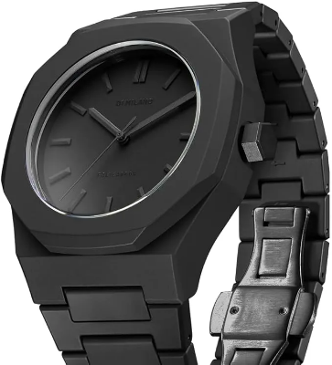Picture of Arabic Dial Premium Marble Finish Watch with Butterfly Lock