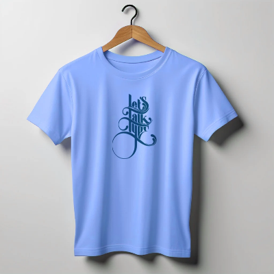 Picture of Jersey Fabrics Let's Talk Type T-shirt