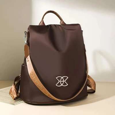 Picture of Women Large Capacity Outdoor Tote Bag (coffee / brown)