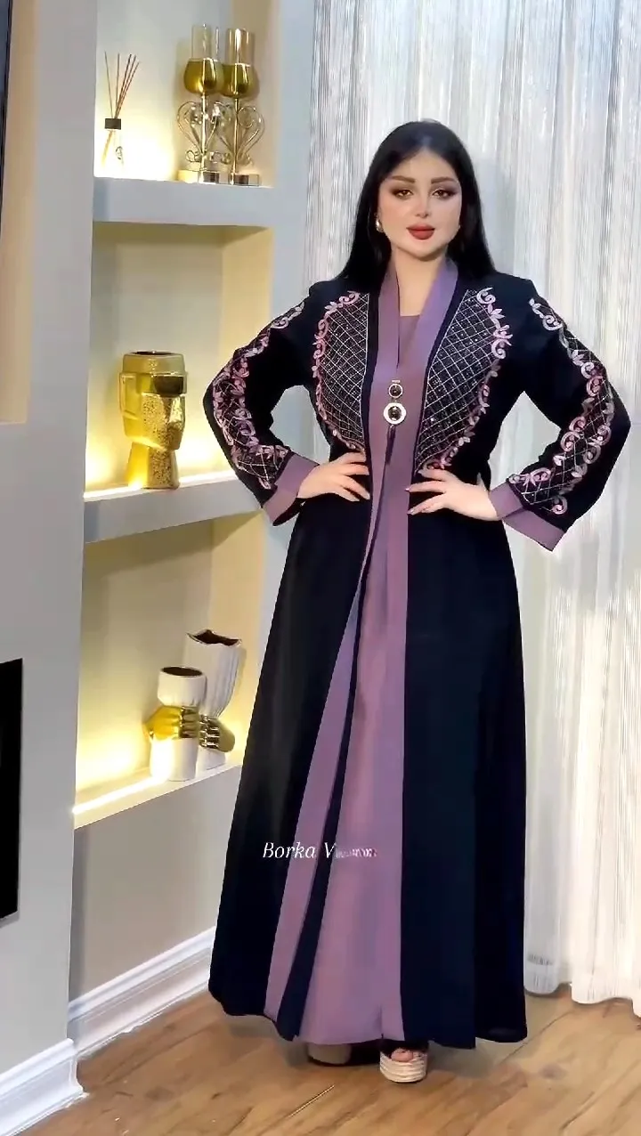 Picture of আবায়া এডযাস্ট কটি বোরকা ড্রেস