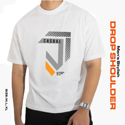 Picture of Men's Stylish DROP SHOULDER T-Shirt