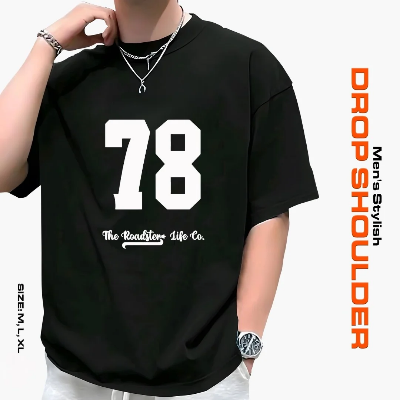 Picture of Men's Stylish DROP SHOULDER T-Shirt