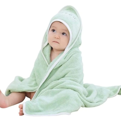 Picture of Baby Hooded Cap Towel Toddle Bath Towel for Newborn Baby 30cm x 30cm