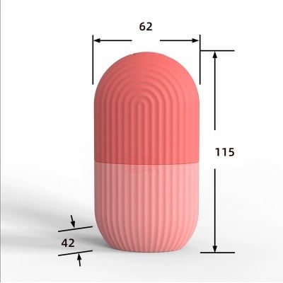 Picture of Ice Roller for Neck, Face & Eyes Massager | Face and Eye Puffiness - Pink