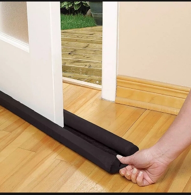 Picture of Door Draft and Dust Stopper Door Air Stopper Door Bottom Sealing Strip Door Draft Door gap and Dust Stopper Door Insect Protector - Multicolor