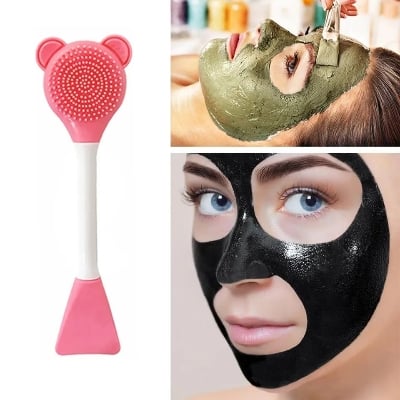 Picture of 1pc Combined Face Blending Soft  Silicone Beauty Brush - Multicolor