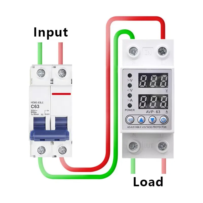 Picture of GearUP AVP-63 Automatic Voltage Protector-220V