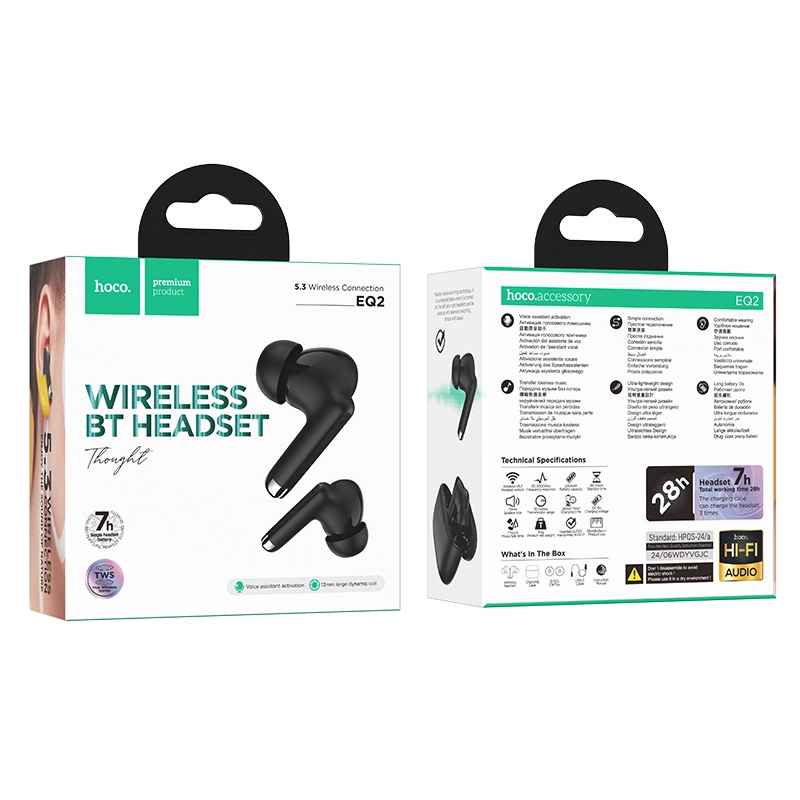 Picture of Hoco EQ2 True Wireless Bluetooth Earbuds