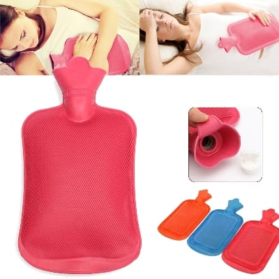 Picture of Hot Water Bag With Cover - 2 Liter-Multicolor - Multicolor