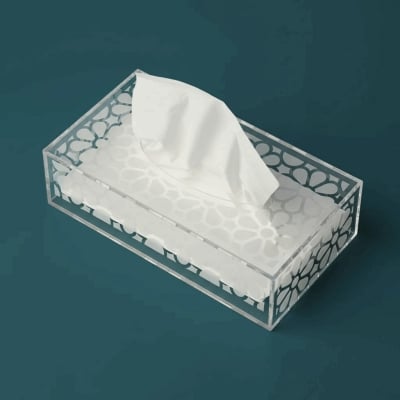 Picture of Transparent Acrylic Tissue Box Holder