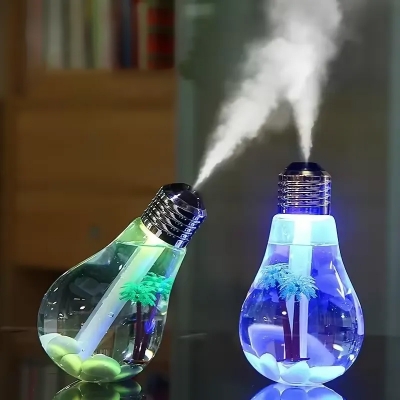 Picture of Creative Bulb Shaped Humidifier – 400ML