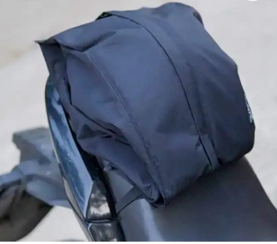 Picture of Motorcycle Helmet Bag Dustproof Helmet Storage Bag Wear-Resistant Storage Pouch Sundries Bag Helmet Bag - Black