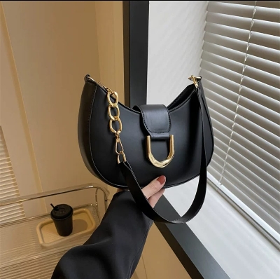 Picture of Women's PU Leather Top Handle Shoulder Handbags Solid Small Clutch Purses