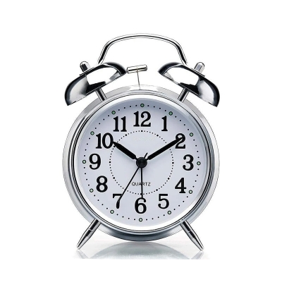 Picture of Round Cooper Metal Twin Bell Alarm Clock(choto)