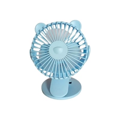 Picture of USB Table Fan Mini Wind Power Handheld Clip Fan Desktop Convenient Portable Student Cute Small Cooling Ventilador 360 Rotation