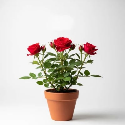 Picture of লাল গোলাপ চারা - আকর্ষণীয় ও সুগন্ধী Red Rose Plant