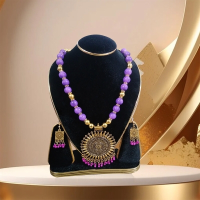 Picture of Party Bridal Necklace and Earrings Jewelry Set