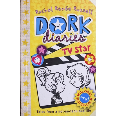 Picture of Dork Diaries: TV Star Paperback – Yellow Paper Print
