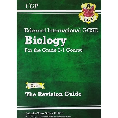 Picture of CGP Edexcel International GCSE Biology For The Grade 9-1 Course The Revision Guide Online Edition