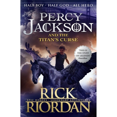 Picture of Percy Jackson and the T i t a n's Curse Paperback – Bangladeshi White Paper Print