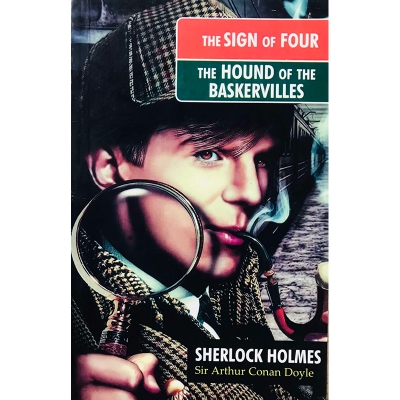 Picture of The Sign of Four / The Hound of The Baskervilles (Paperback)- white print
