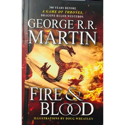 Picture of Fire and Blood (White Print ) Paperback