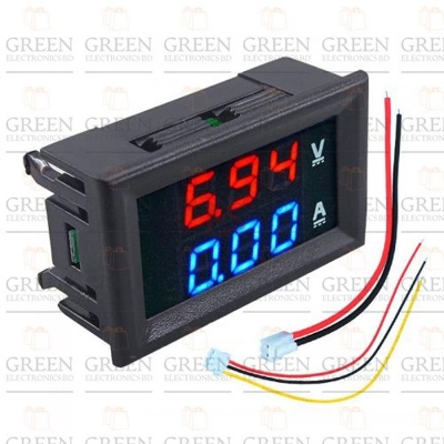 Picture of Dc 100v 10a ডিজিটাল ভোল্টমিটার এবং অ্যামিটার
