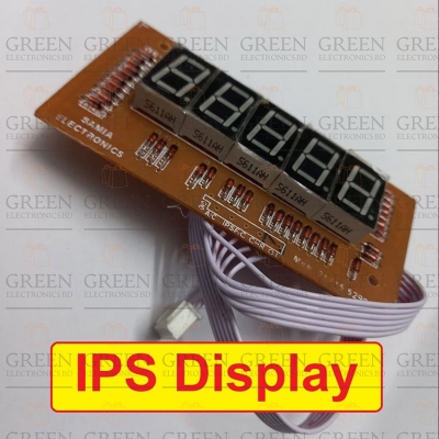 Picture of IPS Digital Display 5 Digit 0.56" Inch 7 Segment Inverter Machine Use Copper Transformer & Bangladeshi Circuit Board